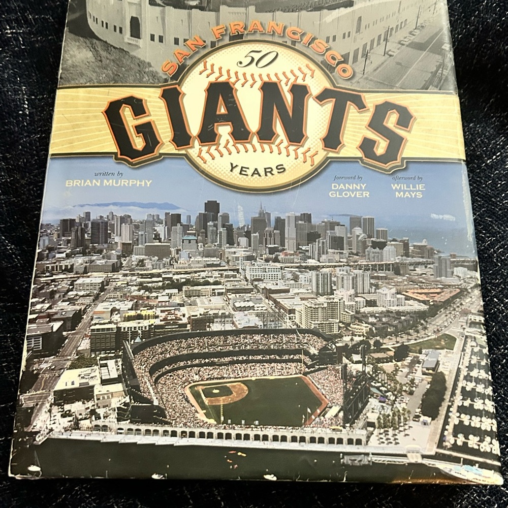 MLB San Francisco Giants 50 Years Book - Orange and Black